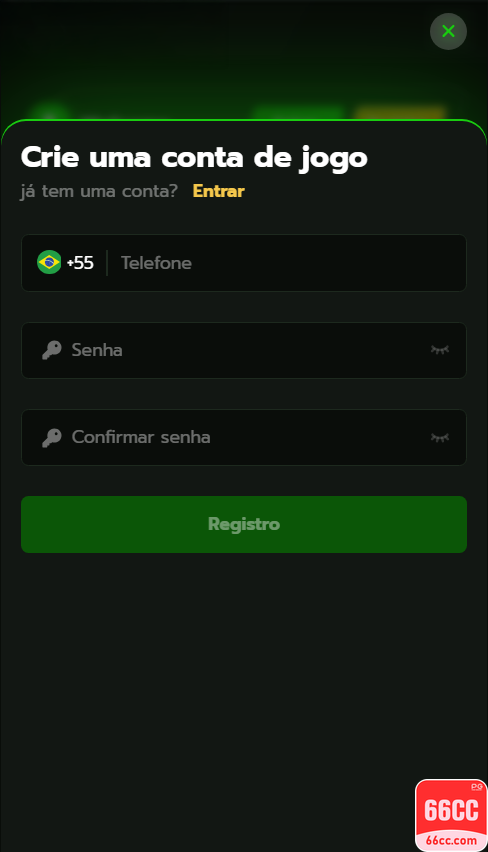66cc.com - conectar sua conta agora